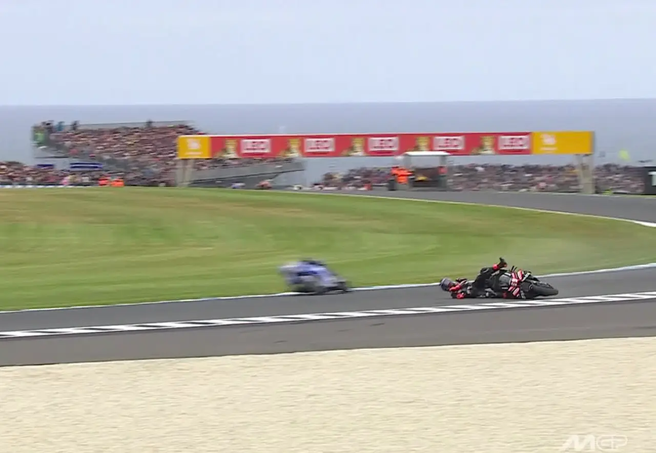 Kecelakaan Jorge Martin di sprint race Australia