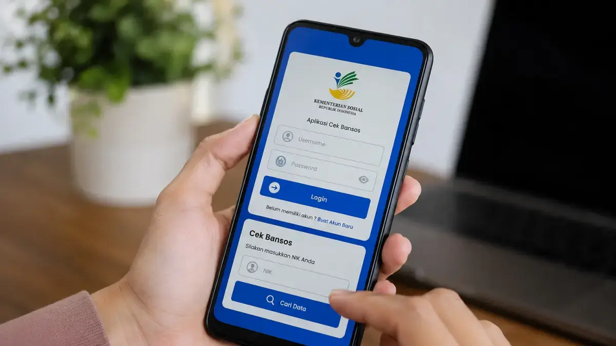Aplikasi cek bansos Kemensos