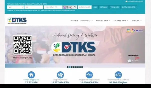 Verifikasi data DTKS Kemensos